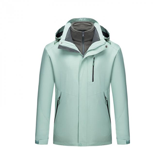 Habillement thermique protégeant du vent mol d'armée de Shell Casual Hooded Jacket Men d'uniforme de veste d'ouatine