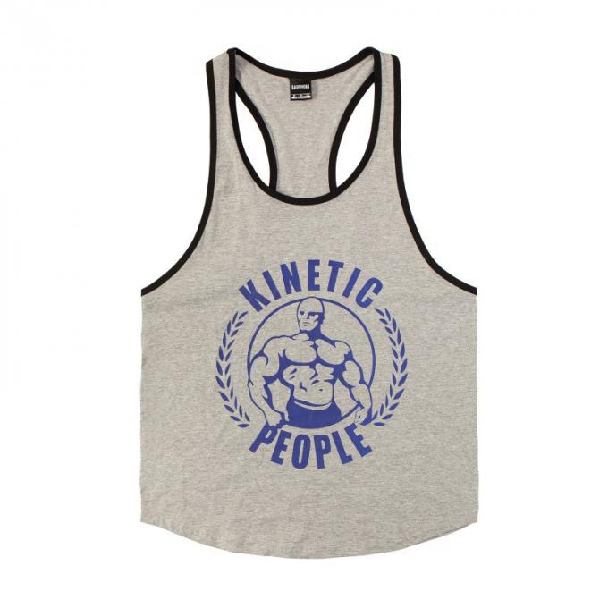 Les gymnases de Stringer Fitness Mens de bodybuilding de nouveau venu échouent la séance d'entraînement supérieure de gilet de muscle font juste le tricot de vêtements de sport de gymnases