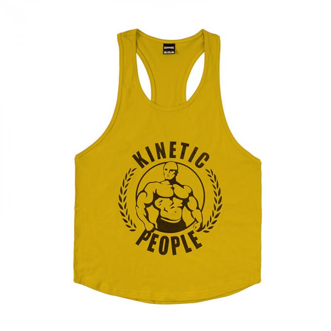Les gymnases de Stringer Fitness Mens de bodybuilding de nouveau venu échouent la séance d'entraînement supérieure de gilet de muscle font juste le tricot de vêtements de sport de gymnases