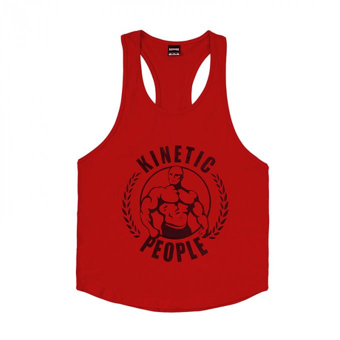 Les gymnases de Stringer Fitness Mens de bodybuilding de nouveau venu échouent la séance d'entraînement supérieure de gilet de muscle font juste le tricot de vêtements de sport de gymnases