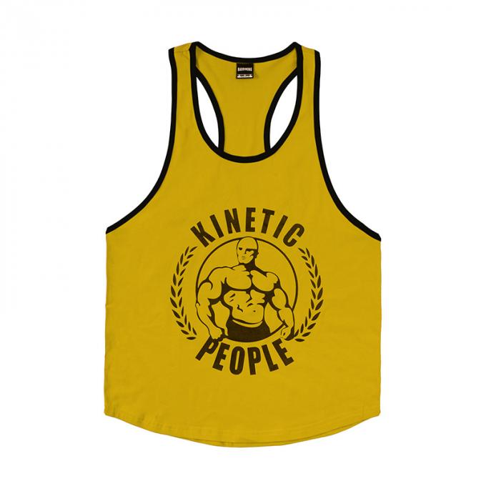 Les gymnases de Stringer Fitness Mens de bodybuilding de nouveau venu échouent la séance d'entraînement supérieure de gilet de muscle font juste le tricot de vêtements de sport de gymnases