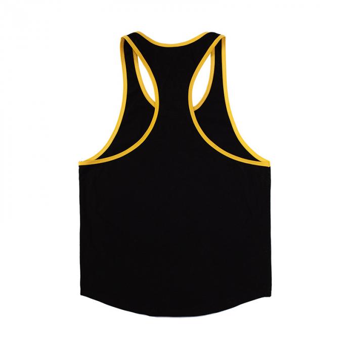 Les gymnases de Stringer Fitness Mens de bodybuilding de nouveau venu échouent la séance d'entraînement supérieure de gilet de muscle font juste le tricot de vêtements de sport de gymnases