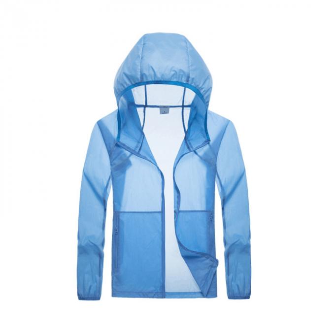 Habillement UV adapté aux besoins du client UV unisexe imperméable extérieur douille bon marché chaude de vente de longue
