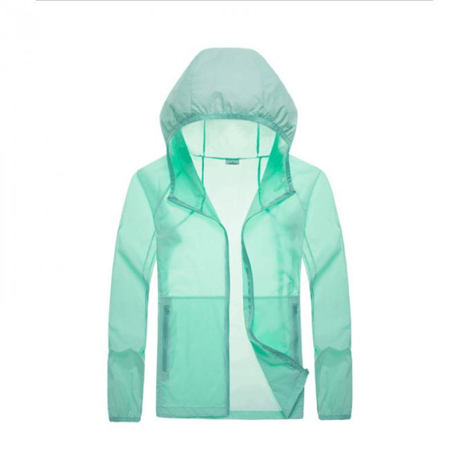 Habillement UV adapté aux besoins du client UV unisexe imperméable extérieur douille bon marché chaude de vente de longue