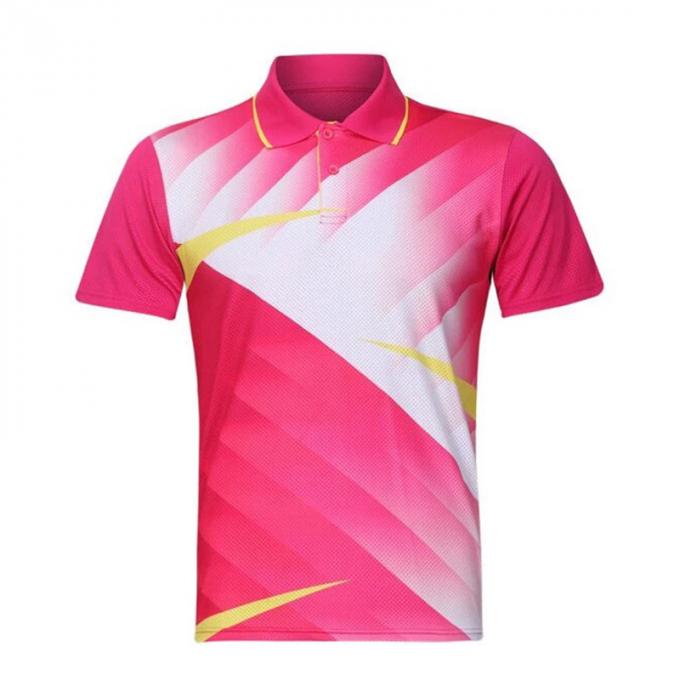 D'hommes colorés imprimés de plein le tee-shirt solide de bowling polo mûr de mode