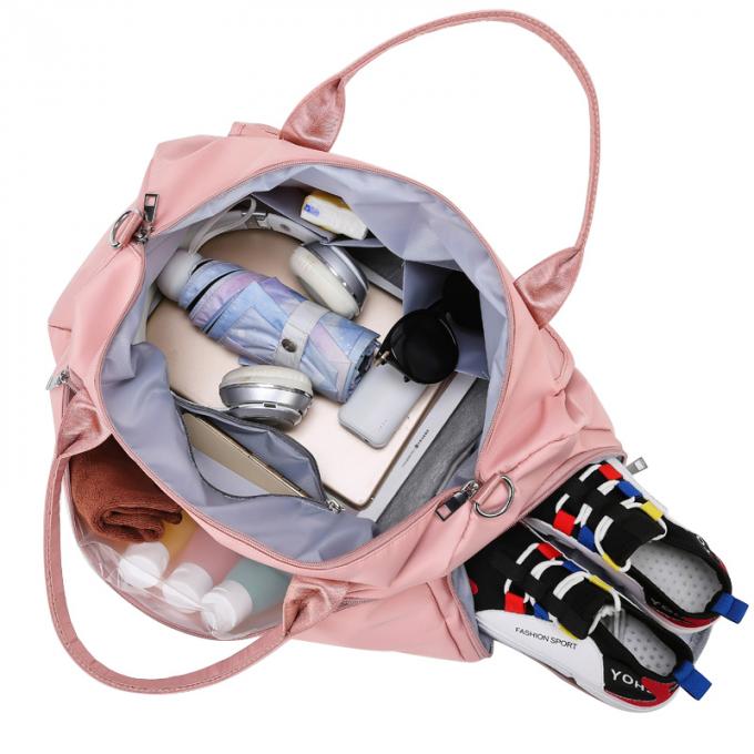 Nouveau sac en gros de Weekender de voyage de sac marin à sac de forme physique de yoga avec le voyage de grande capacité d'affaires de poche de chaussure grand