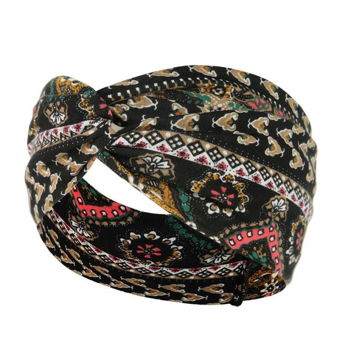 femme de Bohème en gros de bandeaux de concepteur de sport d'anti-sueur de sport de foulard de sport de bandeau de yoga de style