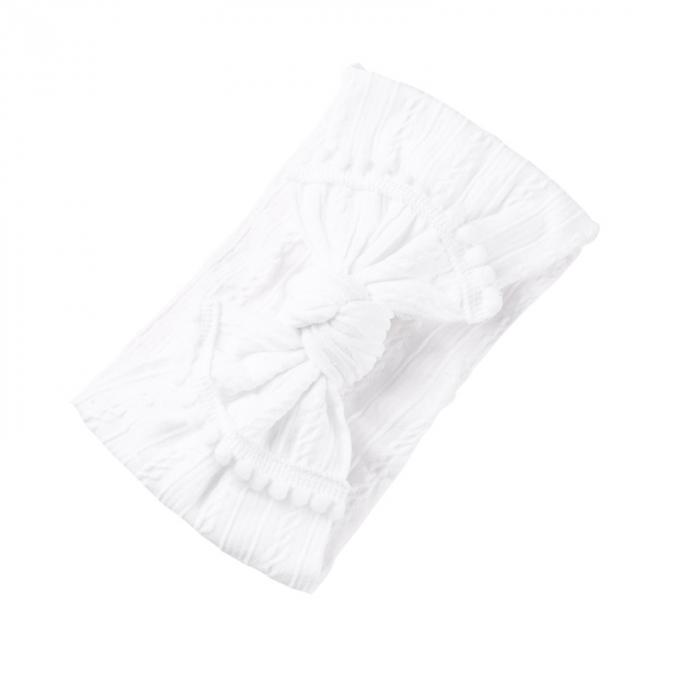 la main faite sur commande en gros de Bunny Ears de bande dessinée d'enfants de bandeau d'arc utilisent l'accessoire de cheveux d'enfants
