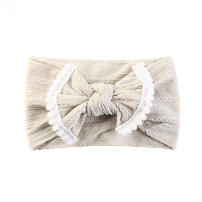 la main faite sur commande en gros de Bunny Ears de bande dessinée d'enfants de bandeau d'arc utilisent l'accessoire de cheveux d'enfants