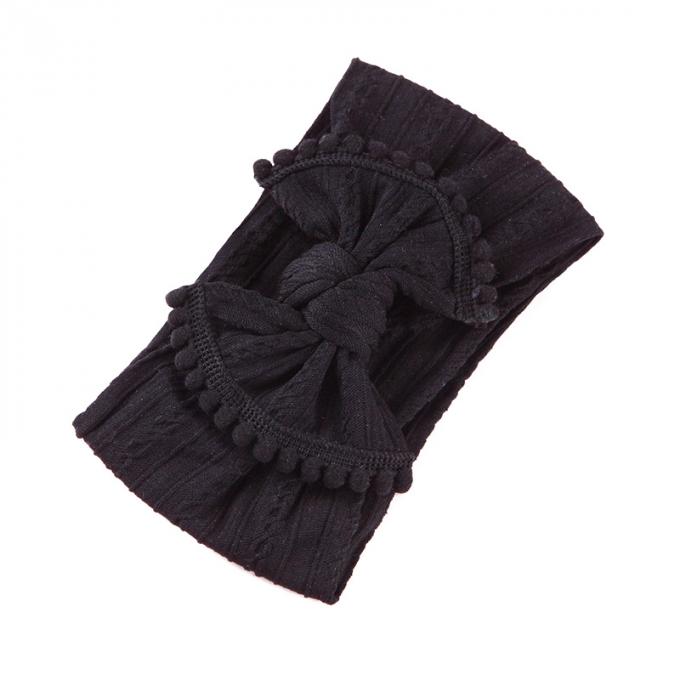 la main faite sur commande en gros de Bunny Ears de bande dessinée d'enfants de bandeau d'arc utilisent l'accessoire de cheveux d'enfants
