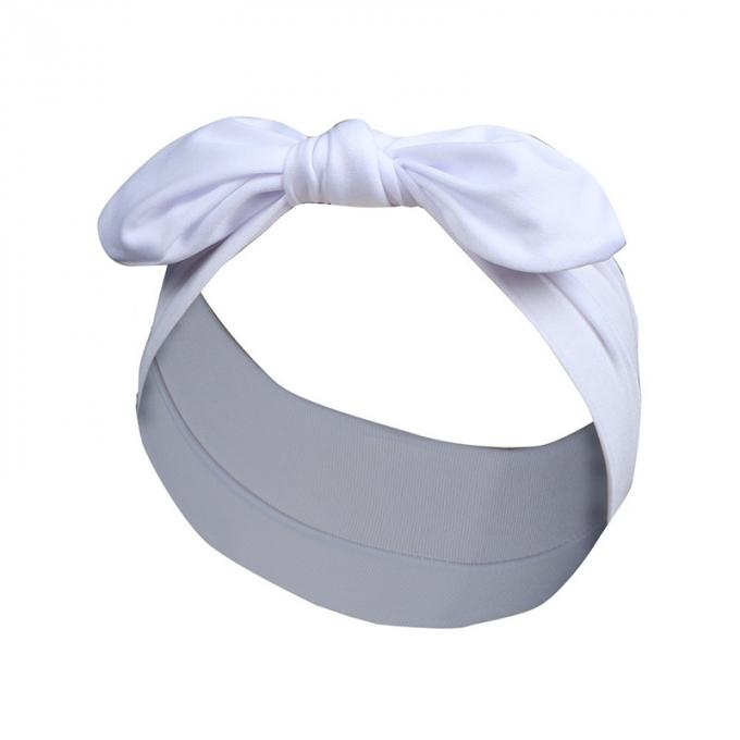 la main faite sur commande en gros de Bunny Ears de bande dessinée d'enfants de bandeau d'arc utilisent l'accessoire de cheveux d'enfants