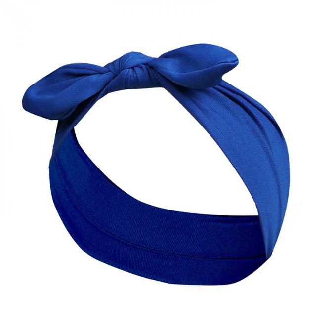 la main faite sur commande en gros de Bunny Ears de bande dessinée d'enfants de bandeau d'arc utilisent l'accessoire de cheveux d'enfants