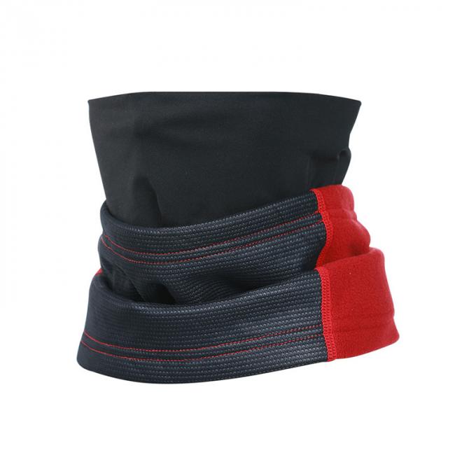 Surf des neiges de recyclage d'ouatine de réchauffeur de cou de manchette de demi tube thermique extérieur de visage skiant augmentant le bouclier de bouche d'écharpe de Bandana