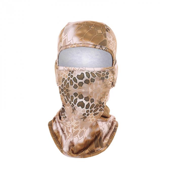 Casque de recyclage de Balaclava de serpent de camouflage de masque protecteur de camouflage de chasse de masque d'anti de la poussière de tasse de plein visage bouclier élastique de haute qualité de bouche