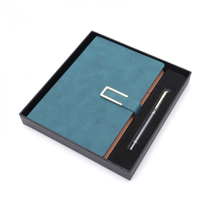 Carnet magnétique de papeterie de journal de fermeture de bureau et de fournitures scolaires