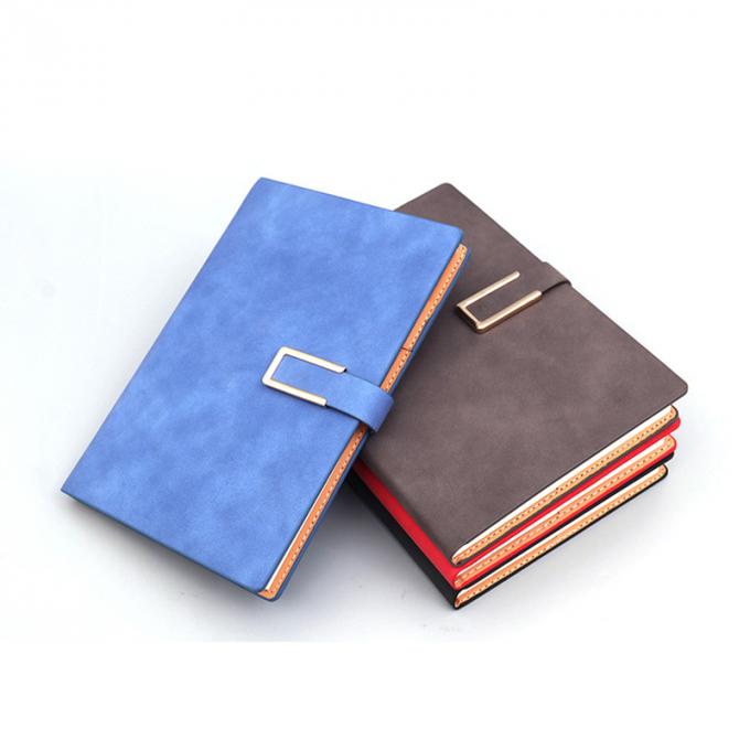Carnet magnétique de papeterie de journal de fermeture de bureau et de fournitures scolaires