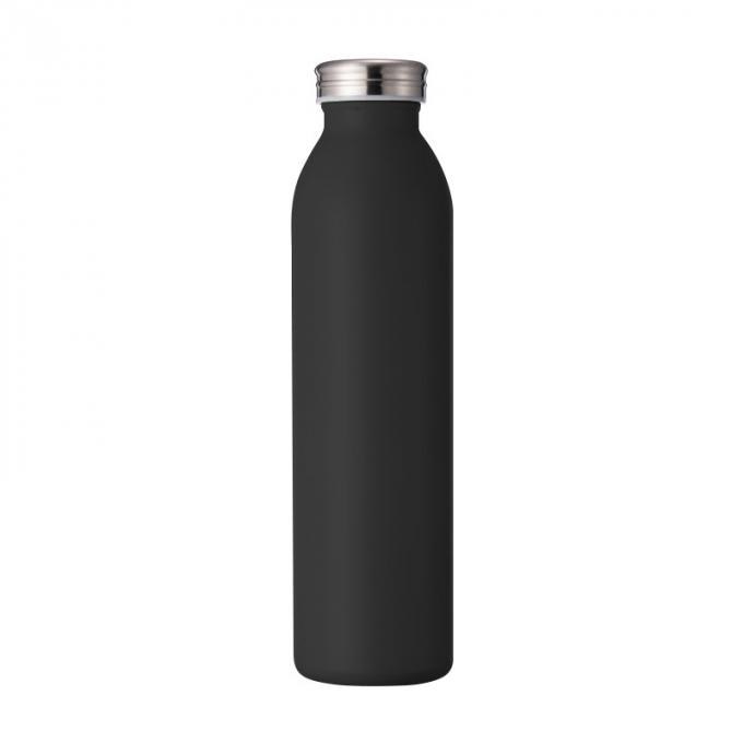 Double bouteille d'eau d'acier inoxydable en métal de thermos de mur de la bouche BPA de fuite de vide libre potable large de preuve buvant avec des couvercles