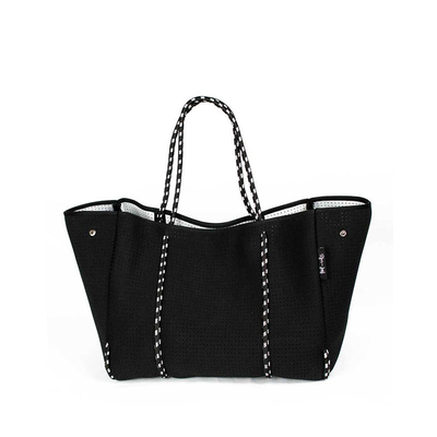 Cotton Polyester Blend Raffia Tote Bag Custom Print High Quality