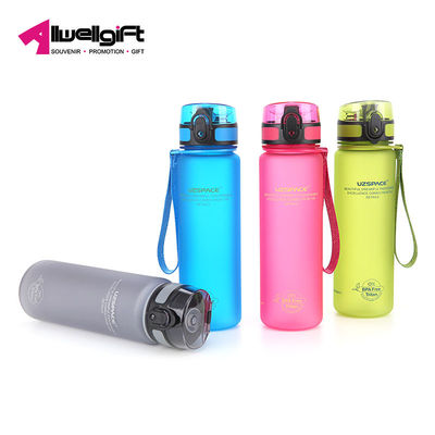 Colorful 500ML Sports Custom Made Drink Bottles With Dust Cover Matte For Girls