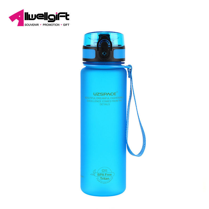 Colorful 500ML Sports Custom Made Drink Bottles With Dust Cover Matte For Girls